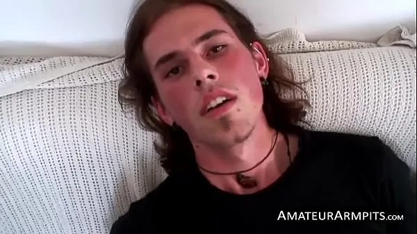 Deviant dude jerks off his small hairy fire hose solo Jumlah Video yang besar