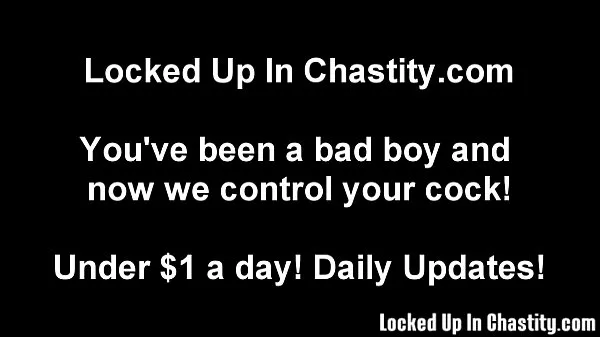Grande How does it feel to be locked in chastity total de vídeos