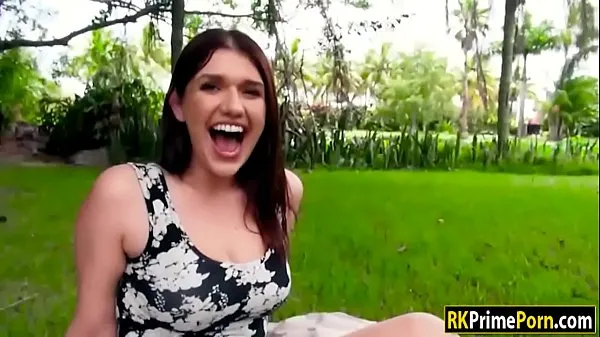April Dawn swallows cum for some money Total Video yang besar