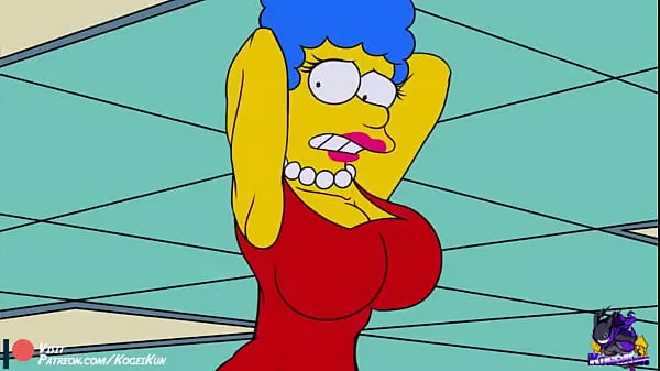 Velikih Marge Simpson tits skupaj videoposnetkov