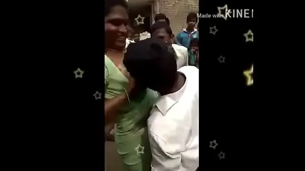 Telugu aunty recording dance Total Video yang besar