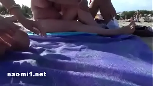 Big public beach cap agde by naomi slut total Videos