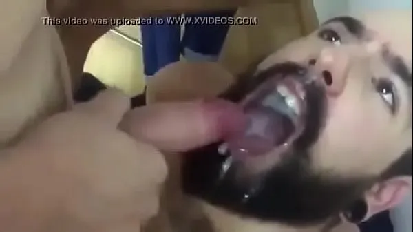 Veľký celkový počet videí: Swallowing a battalion of fucking males