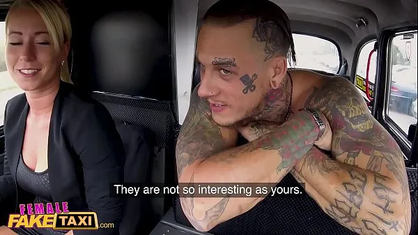 Big Female Fake Taxi Tattooed guy makes sexy blonde horny total Videos