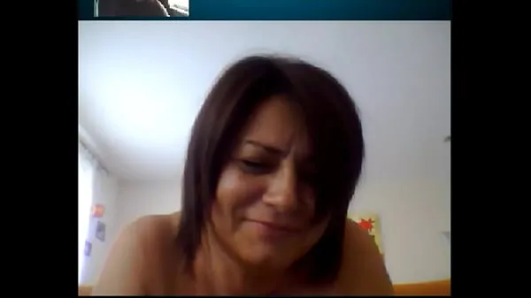 Velikih Italian Mature Woman on Skype 2 skupaj videoposnetkov