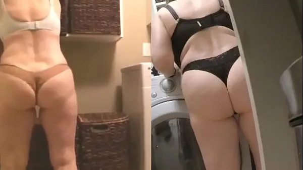 Big Granny's ass looks good in a thong total Videos