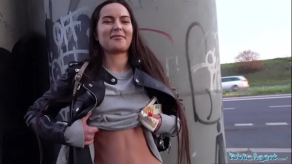 Veľký celkový počet videí: Public Agent Monica Brown has her tight Russian pussy fucked outdoors