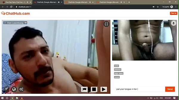 Stora Man eats pussy on webcam videor totalt