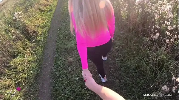 Big Public Outdoor Fuck Babe with Sexy Butt - Young Amateur Couple POV total Videos