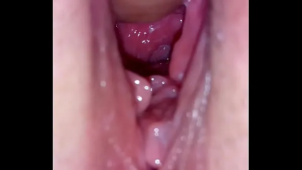 Veľký celkový počet videí: Close-up inside cunt hole and ejaculation