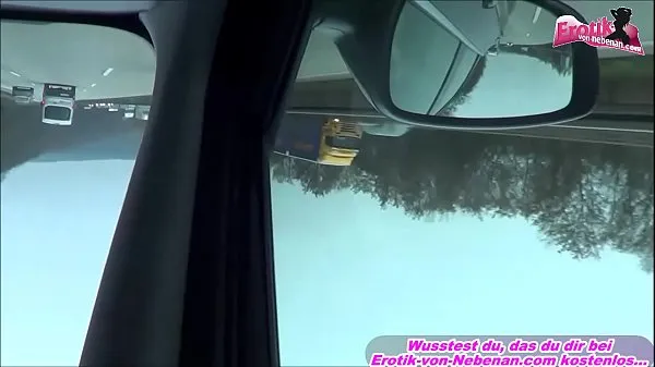 إجمالي german slut make blowjob in car while driving and swallow cum pov مقاطع فيديو كبيرة