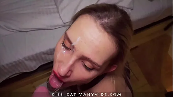Veľký celkový počet videí: Tied Up Young Babe for Sloppy Blowjob Deepthroat & FaceFuck with Facial
