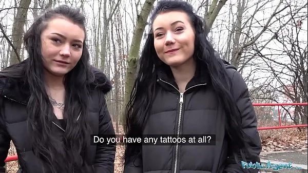 Velká videa (celkem Public Agent Real Twins stopped on the street for indecent proposals)
