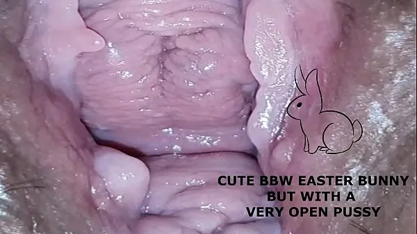Veľký celkový počet videí: Cute bbw bunny, but with a very open pussy