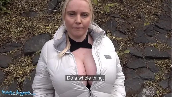 Big Public Agent Huge boobs blonde Jordan Pryce gives blowjob for cash total Videos