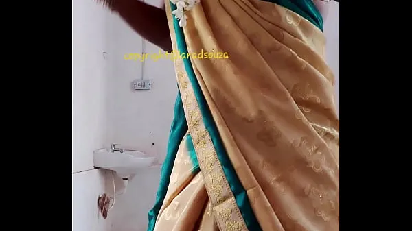 Indian beautiful crossdresser model Lara D'Souza saree video Jumlah Video yang besar