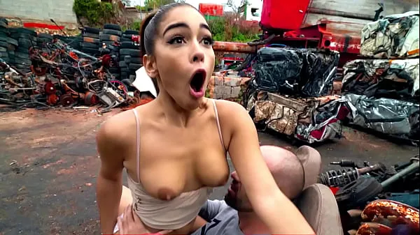 Büyük Hot fit teen gets fucked in her booty in Junk Junction - teen anal porn toplam Video