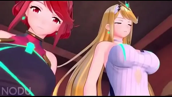 Velikih This is how they got into smash Pyra and Mythra skupaj videoposnetkov