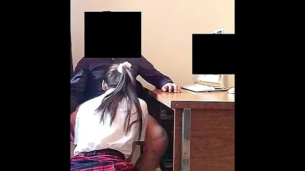 Big Teen SUCKS his Teacher’s Dick in the Office for a Better Grades! Real Amateur Sex total Videos