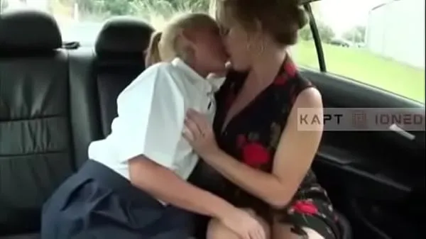 Big step Mom picks up her from they talk about her boyfriend, and she ends up teaching him to kiss total Videos