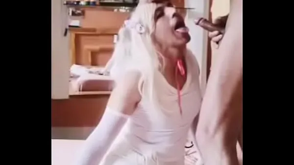 Összesen nagy Alinna Natty the shemale dog gets her face covered in cum videó