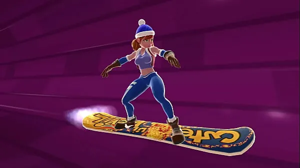 Velká videa (celkem Sexy thick booty skateboarder snowboader videogame preview)
