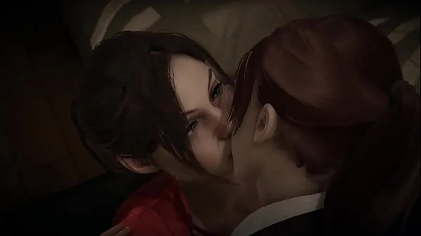 Resident Evil Double Futa - Claire Redfield (Remake) and Claire (Revelations 2) Sex Crossover Total Video yang besar