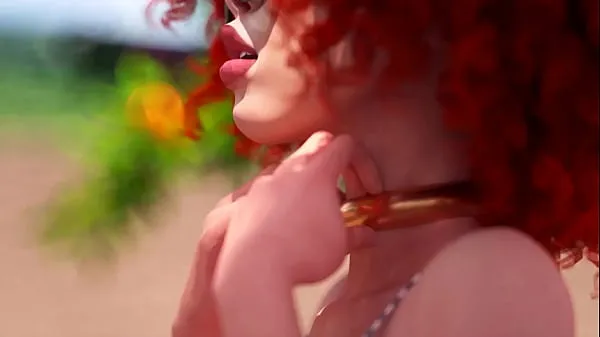 Big Futanari - Beautiful Shemale fucks horny girl, 3D Animated total Videos