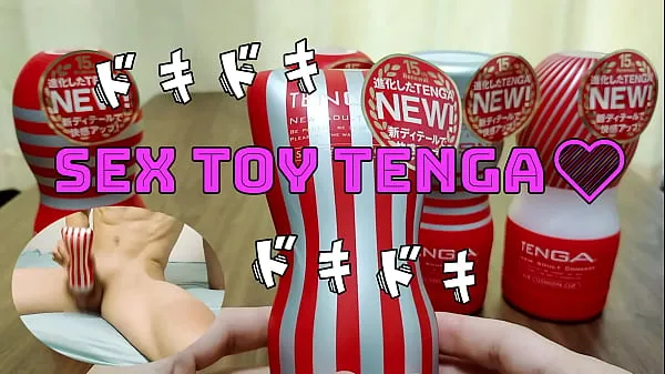 A student with a shaved dick masturbates using TENGA. A lot of white ones came out (* ´ 艸 Total Video yang besar