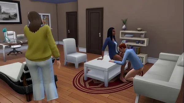 Velikih Ebony Shemale Marriage Counselor Fuck Client In Front of His Wife (The Sims 4 | 3D Hentai skupaj videoposnetkov