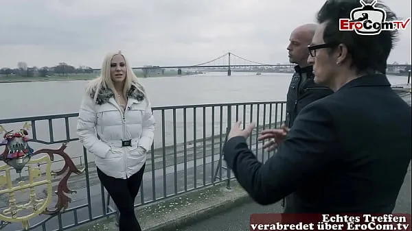 Büyük german naive blonde teen pick up after flirt on street 3some toplam Video