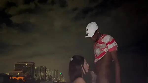 Big BigDaddyKJ: Mexican Slut Takes Big Black Cock On Miami Beach total Videos