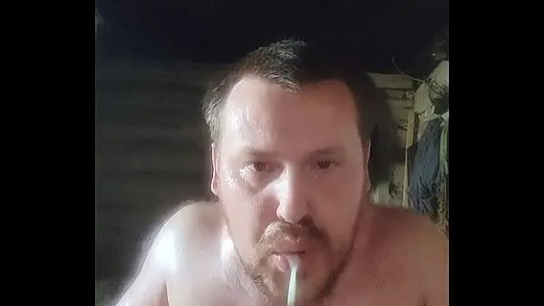 Büyük Cum in mouth. cum on face. Russian guy from the village tastes fresh cum. a full mouth of sperm from a Russian gay toplam Video