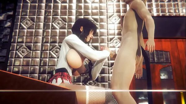 Big Hentai Uncensored 3D - Karen jerking off & sucking dick Uncensored total Videos