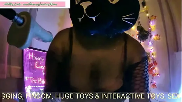 Big Honey0811 --THE BLACK CAT--PT.1 --SEXY dance and Dildo Play total Videos