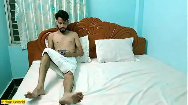Big Indian young boy fucking beautiful hotel girl at Mumbai! Indian hotel sex total Videos