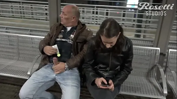Big Pervert Handjob on Train Station total Videos