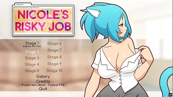 بڑے Nicole Risky Job [Hentai game PornPlay ] Ep.2 fondling tits to attract more customers کل ویڈیوز