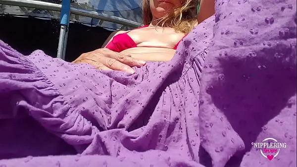 nippleringlover hot mother fingering pierced pussy and pinching extreme pierced nipples outdoors Total Video yang besar