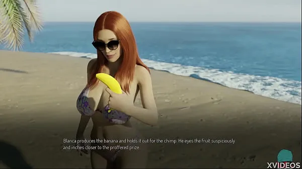 BOUND • Ginger sex-goddess in paradise Total Video yang besar