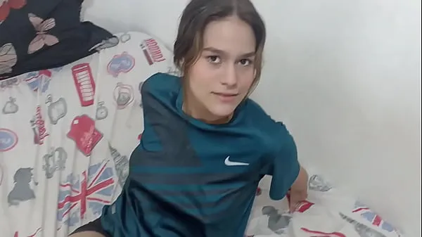 Store I find my stepsister with my clothes on and I take them off until I end up fucking her videoer i alt