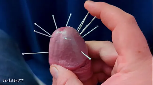 Büyük Ruined Orgasm with Cock Skewering - Extreme CBT, Acupuncture Through Glans, Edging & Cock Tease toplam Video
