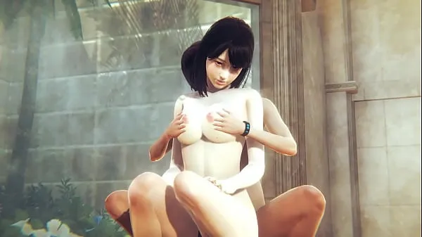 Duża Hentai 3D Uncensored - Couple having sex in spa - Japanese Asian Manga Anime Film Game Porn suma filmów