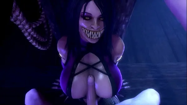 Big Mileena with Round Booty Riding on Big Cock total Videos