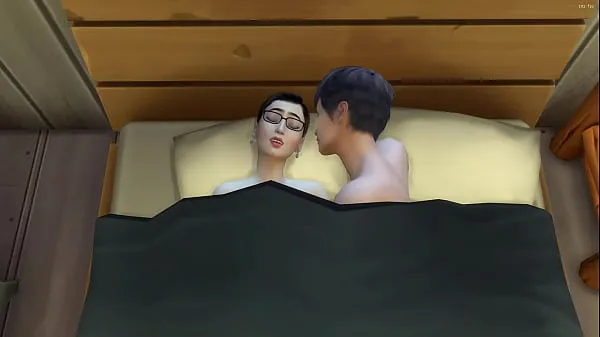 Big Japanese step mom and step son share the same bed on vacation in Spain - Asian stepson leaves his stepmother pregnant after he fucks her total Videos