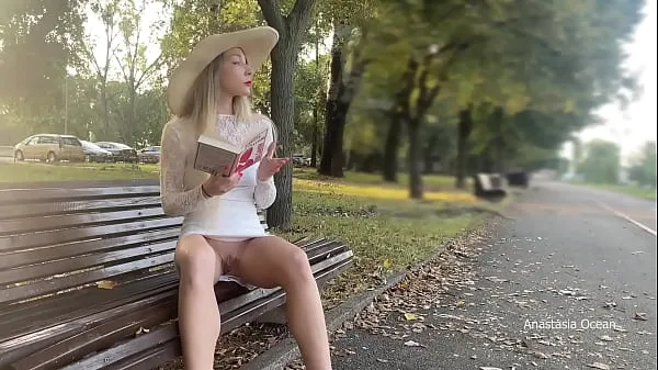 Big My wife is flashing her pussy to people in park. No panties in public total Videos