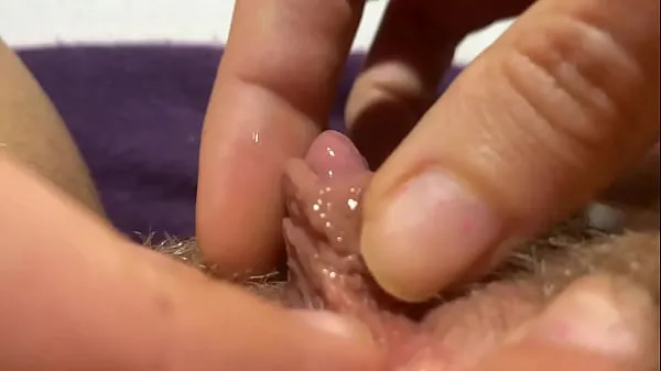 Büyük huge clit jerking orgasm extreme closeup toplam Video