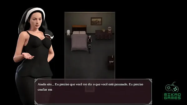 Velikih Lust Epidemic ep 30 - If the Nun doesn't want to lose her Virginity, the Solution is to give her ass skupaj videoposnetkov