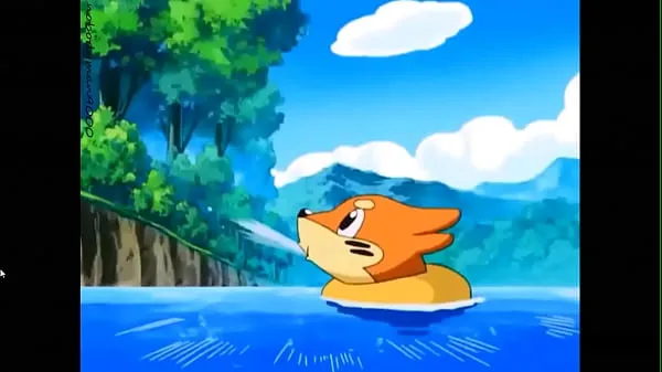 Grote Pokèmon - Jessie topless squirted from Buizel video's in totaal