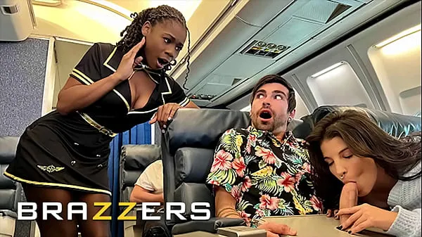 Big Lucky Gets Fucked With Flight Attendant Hazel Grace In Private When LaSirena69 Comes & Joins For A Hot 3some - BRAZZERS total Videos